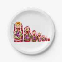 Symbole culturel en bois de Matryoshka - Russe