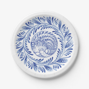 Assiettes En Carton Symbole populaire ukrainien