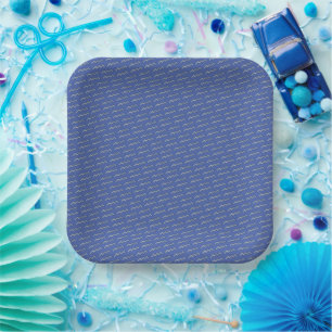 Assiettes En Carton Symbole Zodiaque Aquarius Élément par Kenneth Yonc