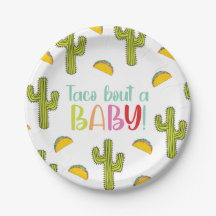Taco Bout Une Plaque De Papier Bébé