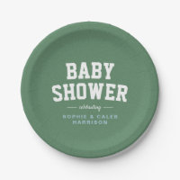 Tailgate baby shower fun bleu football thème