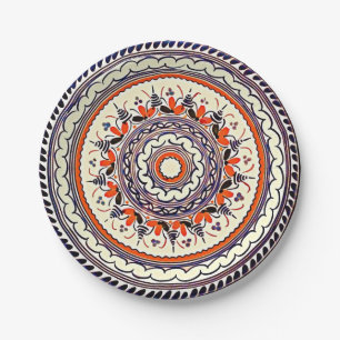 Assiettes En Carton Talavera 