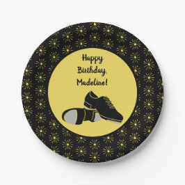Assiettes En Carton Tap Dance Chaussures Tap Dancers Party