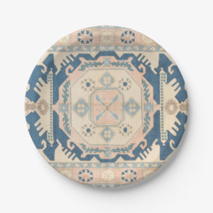 Assiettes En Carton Tapis Kilim Antique Oriental Beau