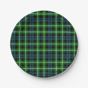 Assiettes En Carton Tartan de Graham de clan