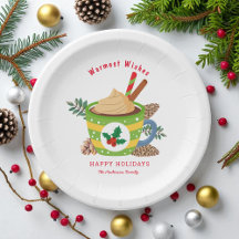 Tasse de Chocolat Chaud de Noël