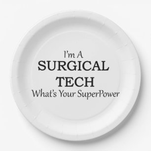 ASSIETTES EN CARTON TECH CHIRURGICAL