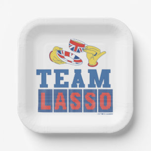 Assiettes En Carton Ted Lasso   Lasso