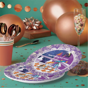 Assiettes En Carton télescope pour chiens