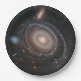 Assiettes En Carton Télescope spatial Hubble Bullseye Galaxy