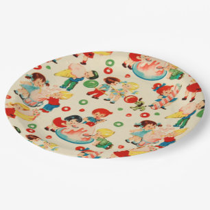 Assiettes En Carton Terre des bonbons