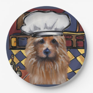 Assiettes En Carton Terrier Australien 