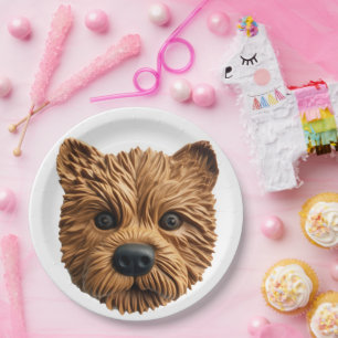 Assiettes En Carton Tervueren Australien Chien Inspiré 3D