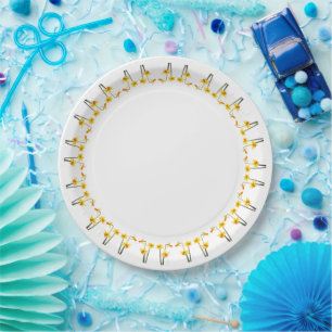 Assiettes En Carton Tête à tête