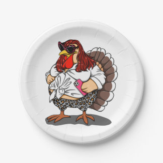 Assiettes En Carton Thanksgiving, Cartoon Diva Turquie,