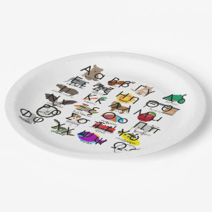 Assiettes En Carton The Greek Alphabet Letters