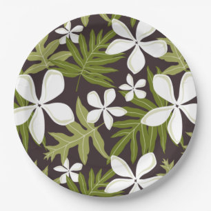 ASSIETTES EN CARTON TIARE (COMBO OLIVE)