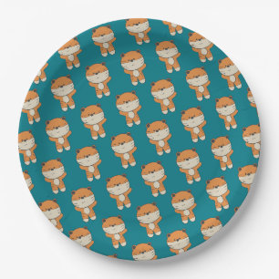 Assiettes En Carton Tigre adorable