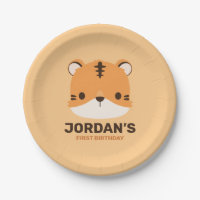 Tigre mignon avec nom personnalisé