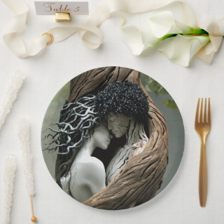 Assiettes En Carton Toi et moi pour toujours