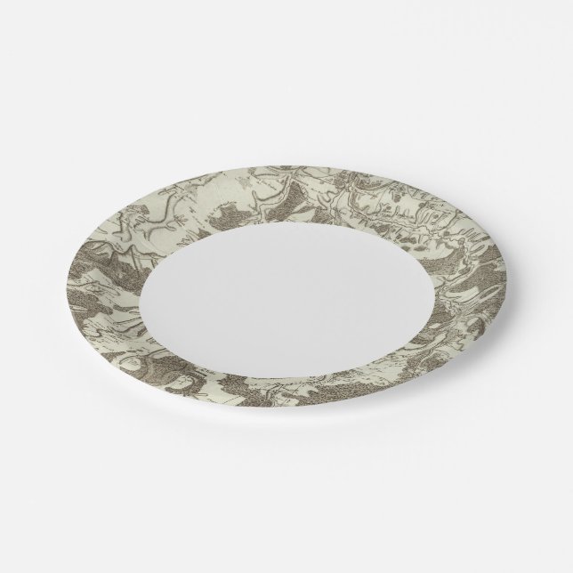 Assiettes En Carton Tonnerre (Angle)