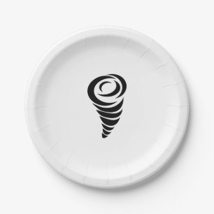 Assiettes En Carton Tornade