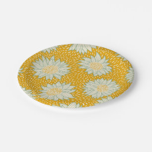 Assiettes En Carton Toujours jaune