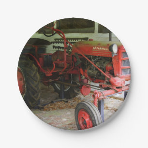 Assiettes En Carton Tracteur de la Géorgie