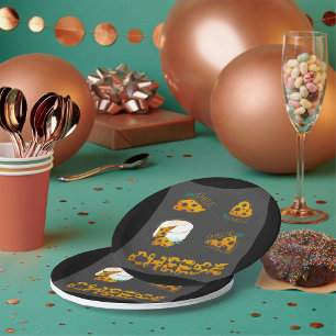 Assiettes En Carton Tranches De Plaques De Papier Fromage