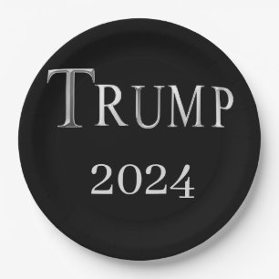 ASSIETTES EN CARTON TRUMP 2024