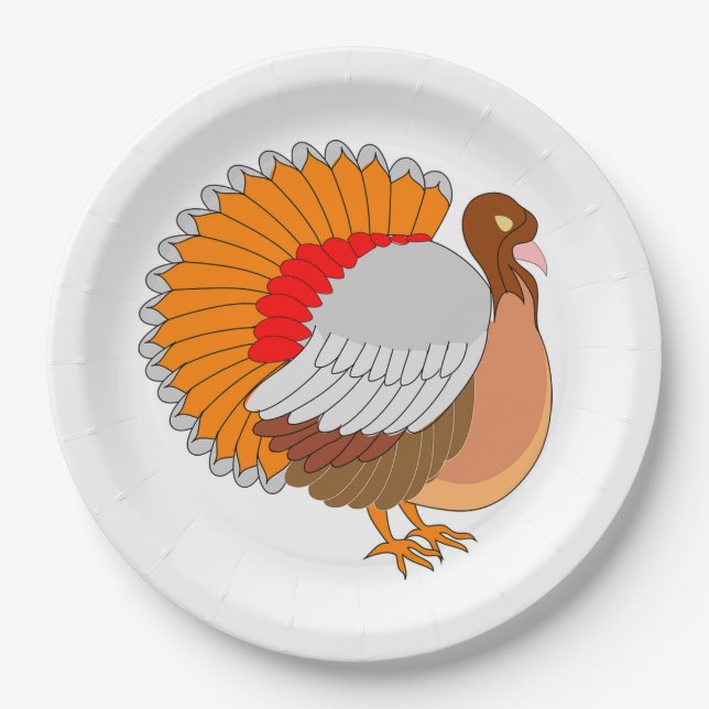 Assiettes En Carton Turquie (Devant)