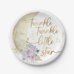 Assiettes En Carton Twinkle Twinkle Little Star Baby shower