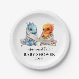 Assiettes En Carton Twins Phoenix Dragon Imaginaire magique