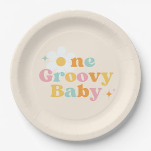Assiettes En Carton Un bébé Super 1er anniversaire