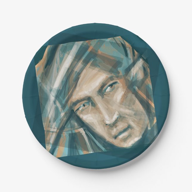 Assiettes En Carton Un Elfe Vert provocateur (Devant)