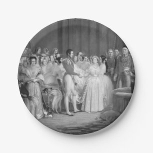 Assiettes En Carton Un mariage très victorien