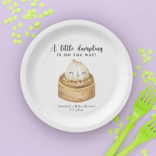 Assiettes En Carton Un peu de bousculade sur le chemin du baby shower