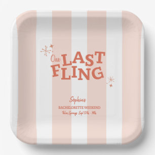 Assiettes En Carton Une Dernière Bachelorette Fling