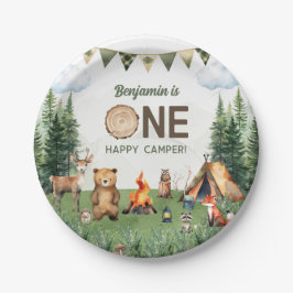Assiettes En Carton Une joyeuse fête d'anniversaire de Camper