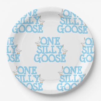 Assiettes En Carton Une oie idiote