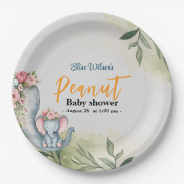 Assiettes En Carton Une petite cacahuète est en route