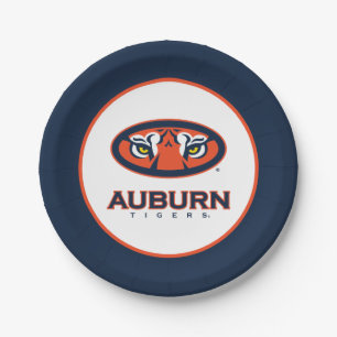 Assiettes En Carton Université d'Auburn   Auburn Tigers