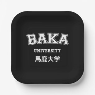 ASSIETTES EN CARTON UNIVERSITÉ DE BAKA