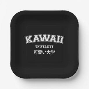 ASSIETTES EN CARTON UNIVERSITÉ DE KAWAII
