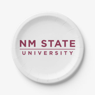 Assiettes En Carton Université d'État du Nouveau-Mexique