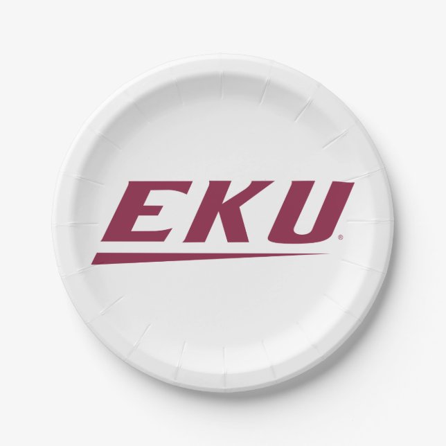 Assiettes En Carton Université du Kentucky oriental | EKU (Devant)
