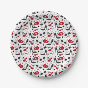 Assiettes En Carton Uptown Girl
