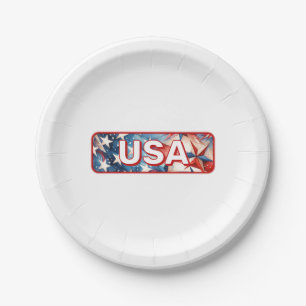 ASSIETTES EN CARTON USA