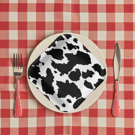 Assiettes En Carton Vache Anniversaire de enfant cachée Imprimer