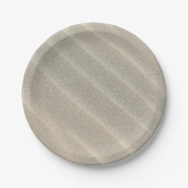 Assiettes En Carton Vagues de sable